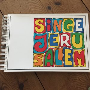 Singe Jerusalem Liederbuch A4